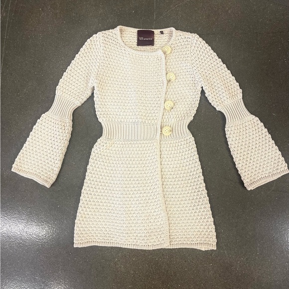 525 American Medium Weight Chunky Warm Cozy Knitted Sweater Dress MEDIUM Holiday - Picture 2 of 9